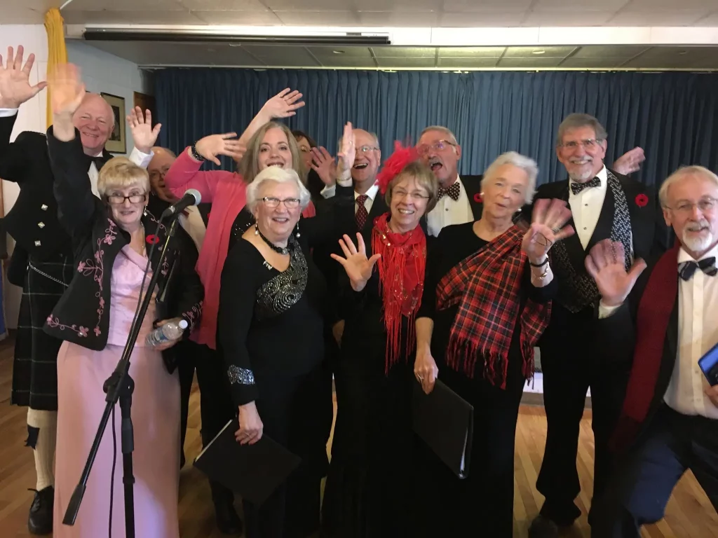 Chester Basin Legion (Remembrance Day - 2018) - Hello there, from the gang!