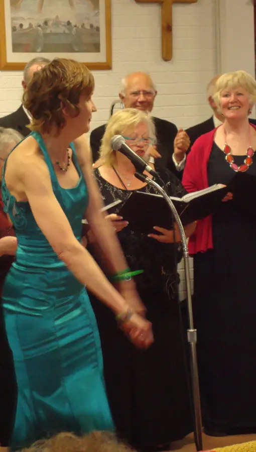 Gorgeous Anne at a Shoreham performance (Dec. 2013)